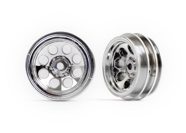 Traxxas 9870-1.0" Wheels Chrome (2)