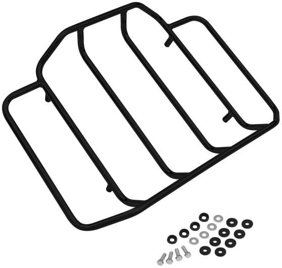 Show Chrome Luggage Racks 91306BK — ROCO 4X4