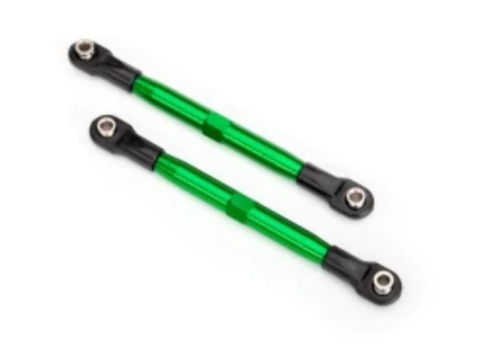 Traxxas Rustler 4x4 87mm Green Aluminum Toe Links