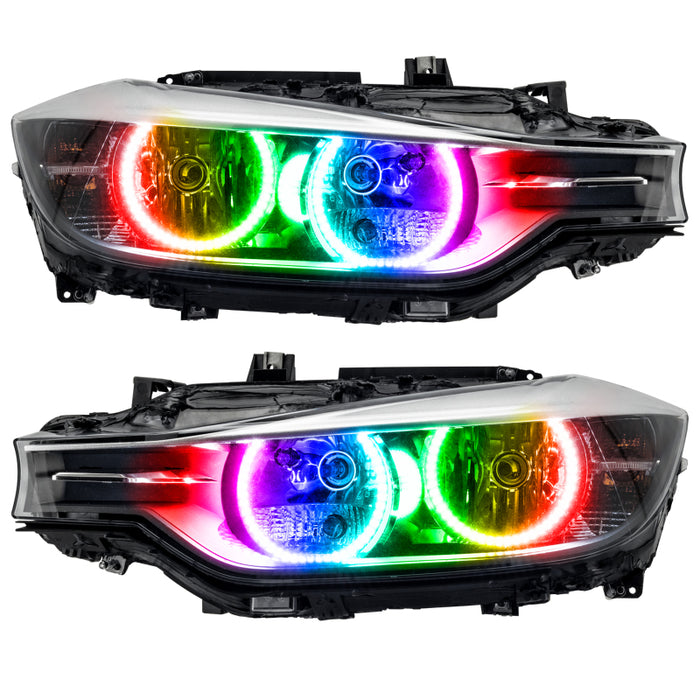 Oracle Lights 3000-504 Headlight Halo Kit ColorShift Simple For 12-13 320i NEW Fits select: 2012-2013 BMW 328, 2013 BMW 320