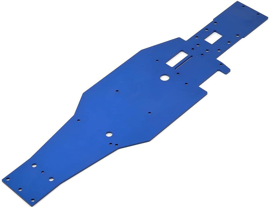 Traxxas Lower Anodized T6 Aluminum Chassis Blue