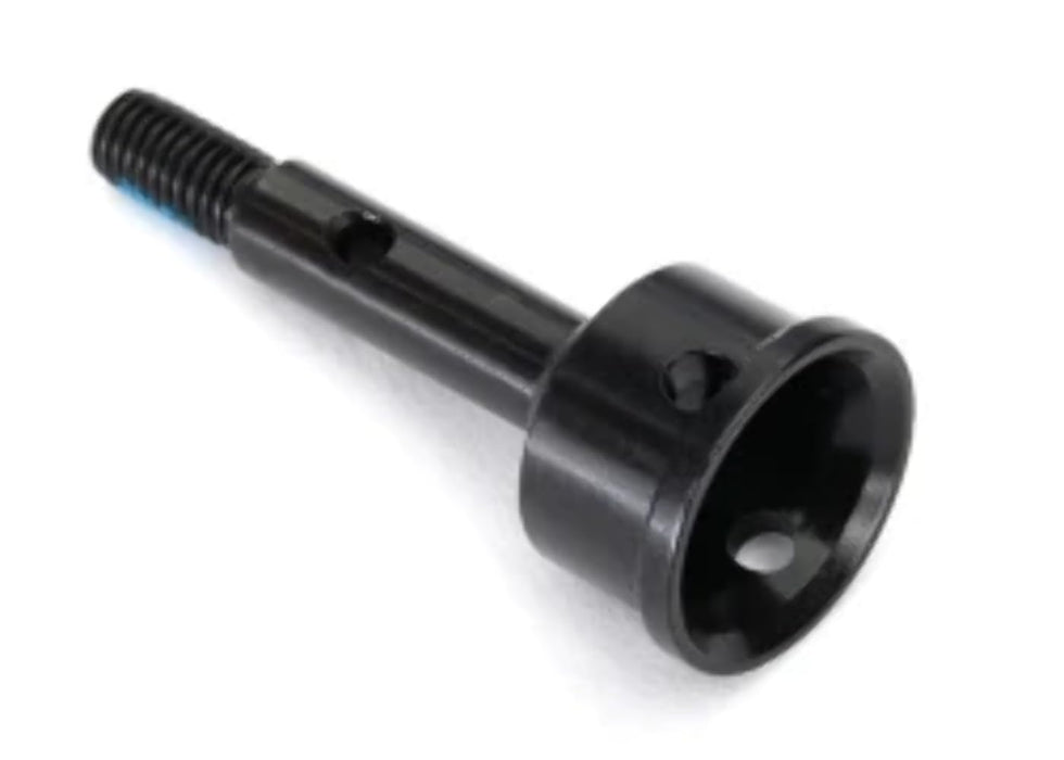 Traxxas 8553 Steel Stub Axle Silver