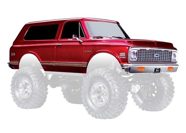 Traxxas 9130-RED - TRX-4 1972 Blazer Body Kit Red