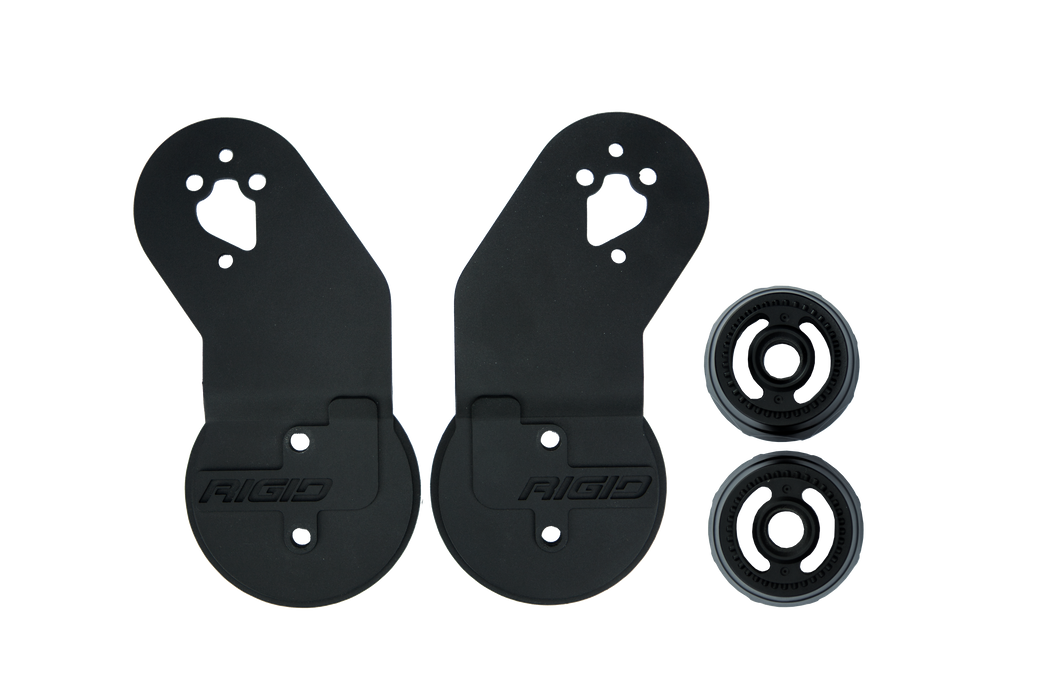 Rigid Industries 41646 Reflect Light Mount Fits select: 2015-2018 compatible with Jeep WRANGLER UNLIMITED, 2012-2014 compatible with Jeep WRANGLER