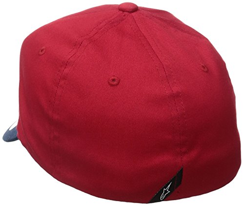 Alpinestars Standard Curve Hat Red/Navy Sm/Md, Multi, one_Size