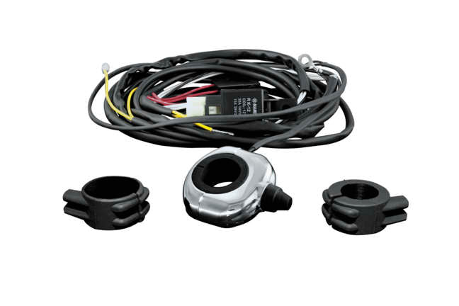 Kuryakyn Handlebar Mount Driving Light Wiring Relay Kit 2202