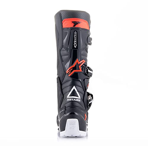 Alpinestars Tech 7 Enduro MX Boots (Black/Red Fluo, 16)