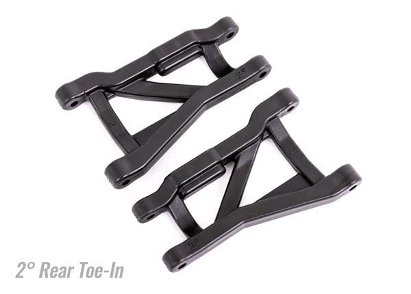 Traxxas Suspension Arms Black Rear (Left & Right) Heavy Duty 2° Toe Angle (2) 9432