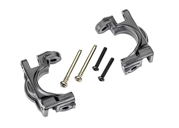 Traxxas 9032-GRAY - L&R Extreme Heavy Duy Caster Blocks Gray