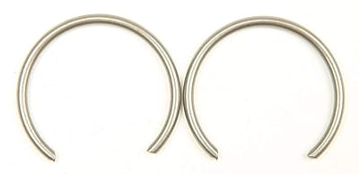 Wiseco 23mm ROUND WIRE PIN LOCKS (PAIR) Retaining Clip Shelf Stock W5860