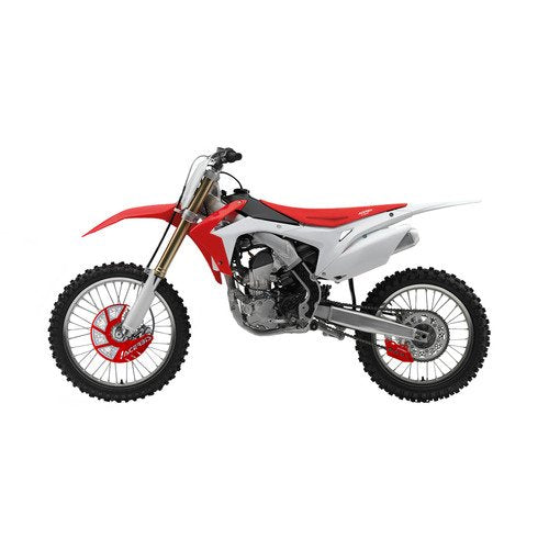 Acerbis 17-19 Honda CRF250R/ CRF250RX/CRF450R/ CRF450RX Frame Guard X Grip Silver/Black 2630711015