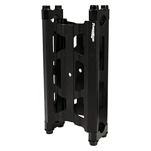 PowerMadd"Wide Pivot Riser 7"" (with clamps & bolts)", black