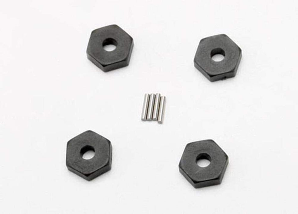 Traxxas 7154 Wheel Hubs Hex 4-Piece and Axle Pins 1/16 Vehicles 4-Piece 250-Pack