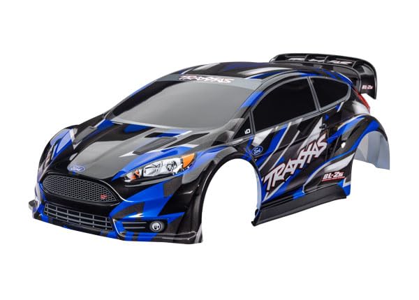 BLUE FORD FIESTA ST RALLY BL-2S CLIPLESS BODY