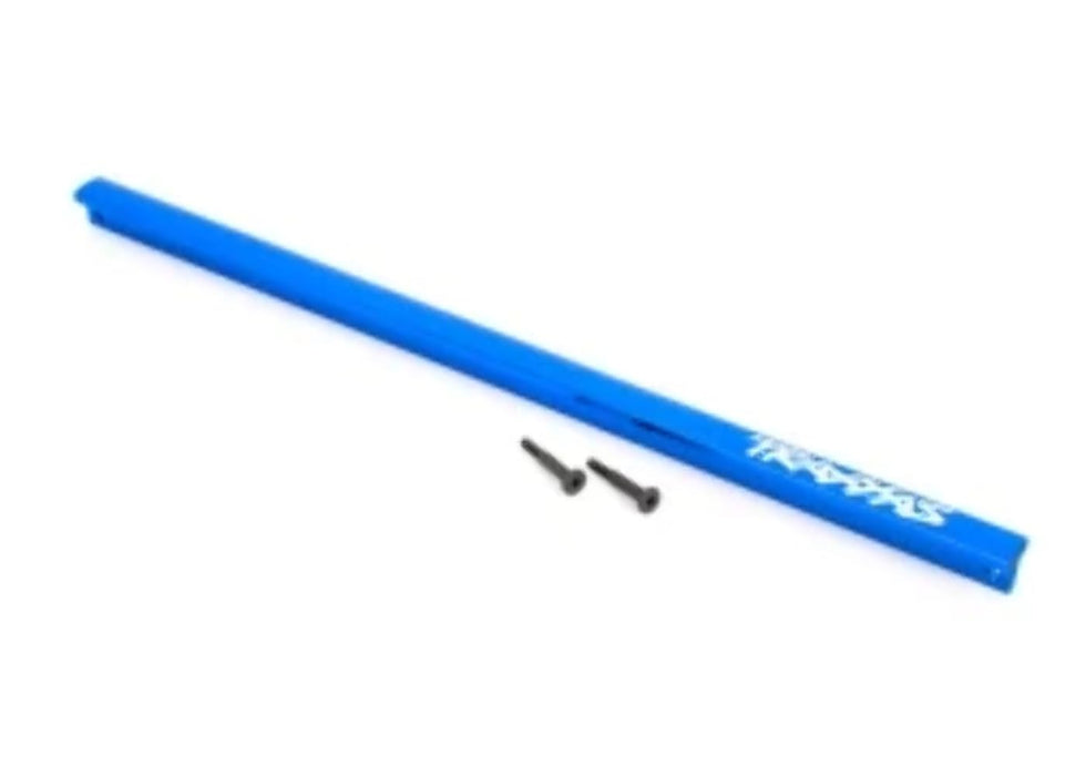 Traxxas 9523X - Aluminum T-Bar Center Brace w/ 3x16mm SS (2) Blue