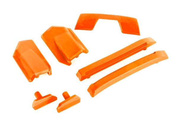 Traxxas 9510T Reinforcement Set Orange: fits #9511