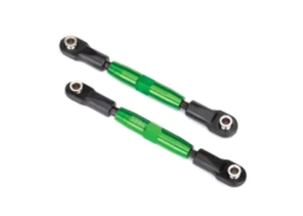 Traxxas 3644G - Left & Right Camber Link Turnbuckle Aluminum Green 73mm