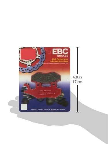 EBC Brakes FA165X Disc Brake Pad Set, Black, One Size