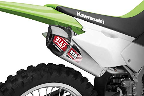 Yoshimura RS-9 Works Finish Complete Exhaust with Stainless Header (Enduro/Stainless/Aluminum/Carbon Fiber) for 11-21 Kawasaki KLX140L