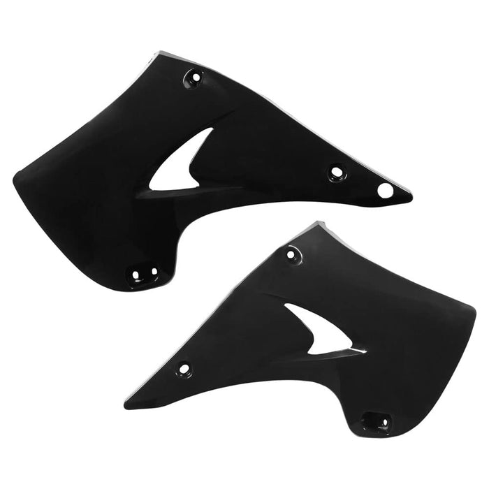 Acerbis Radiator Shroud Set (Black) For 03-07 Kawasaki Kx250 2043690001