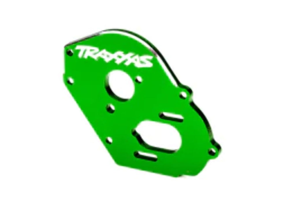 Traxxas 9490G Plate Motor Green (4Mm Thick) (Aluminum)/ 3X10Mm Cs with Split and Flat Washer (2)