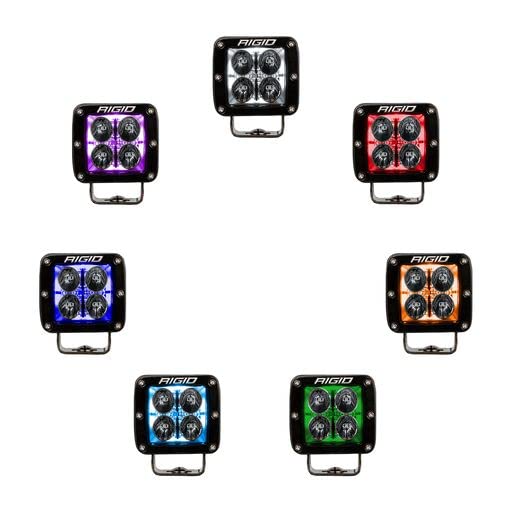 RIGID Industries 202053 Radiance+ Pod RGBW | Pair Multi Color