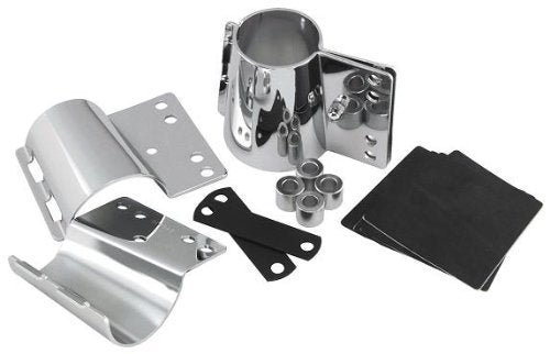 National Cycle Wide Heavy Duty & One-Piece Heavy-Duty Reg & Tall 23in. Width Windshield Mount Kit- JF KIT-JF