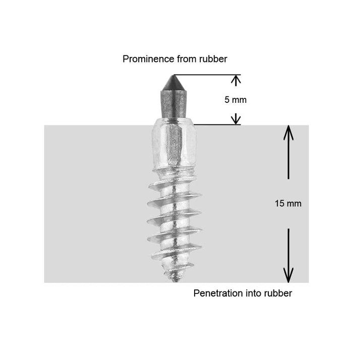 3/4"-20MM STANDARD SCREW STUDS QTY 150