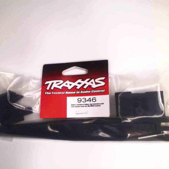 Traxxas Battery Hold-Down Battery Clip Hold-Down Post Foam Spacer and Screw pin (fits #9345 Chassis)