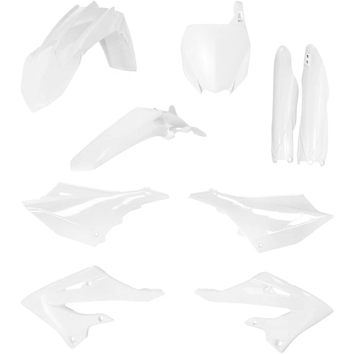 Acerbis Full Plastic Kit (WHITE) For 22 YAMAHA YZ250