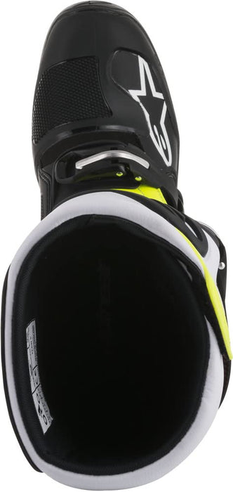 Alpinestars 2015015-1235-15 Unisex-Adult Tech 5 Boots (Black/White/Red/Yellow, Size 15)