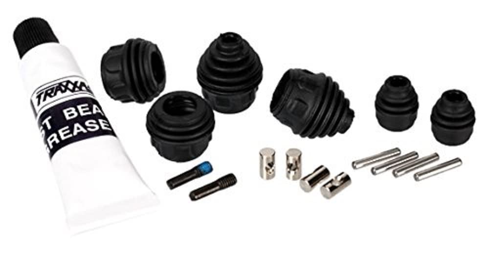 Traxxas Rebuild Kit Steel-Splined Constant-Velocity Driveshafts with Pins Dustboots Lube & Hardware