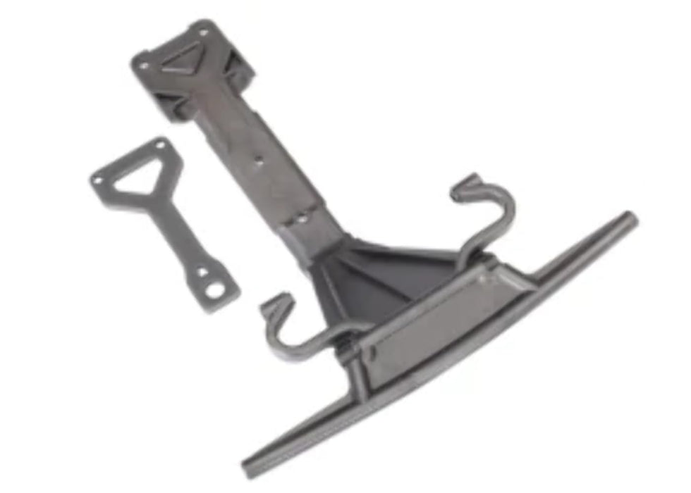 Traxxas 8537 Front Skid plate and Support Black