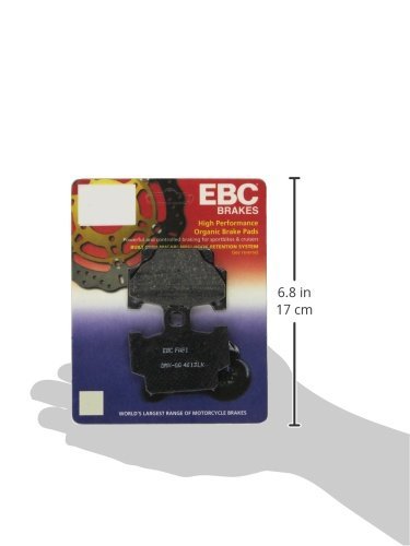 EBC Brakes FA81 Disc Brake Pad Set, Black, One-Size