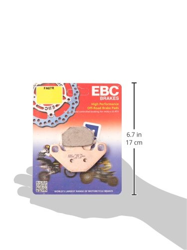 EBC Brakes FA67R Disc Brake Pad Set