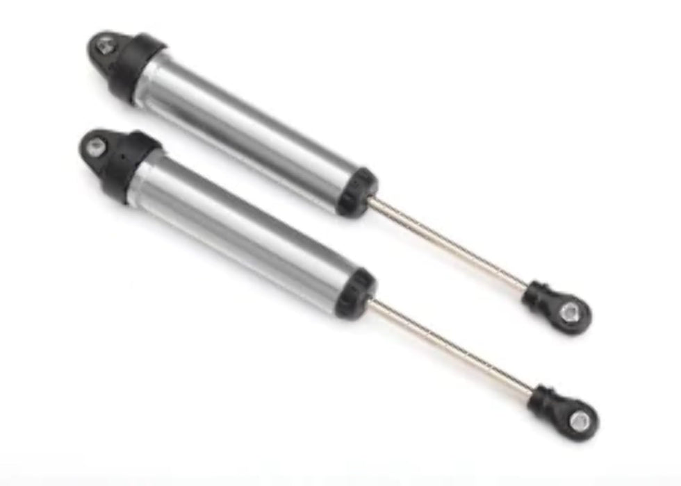 Traxxas 8461 Aluminum 160mm Assembled Gtr Non-Threaded Shocks Silver