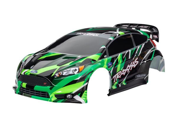 GREEN FORD FIESTA ST RALLY VXL CLIPLESS BODY