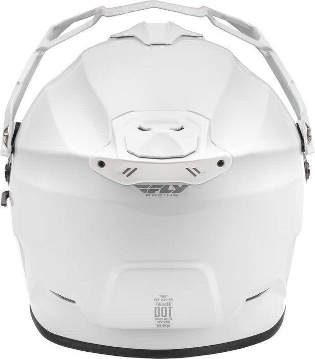 Fly Racing Trekker Helmet (White, Small)