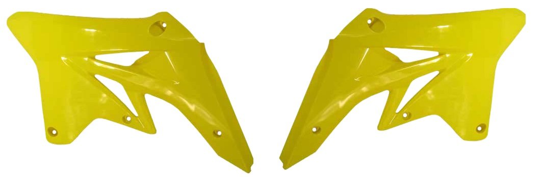 Acerbis Radiator Shrouds For Suzuki - Yellow (2081900231)