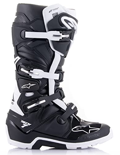 Alpinestars Men's Mx Offroad Motorcycle Boots, Black/White, 12