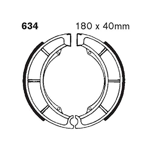 EBC Brakes 634 Brake Shoe