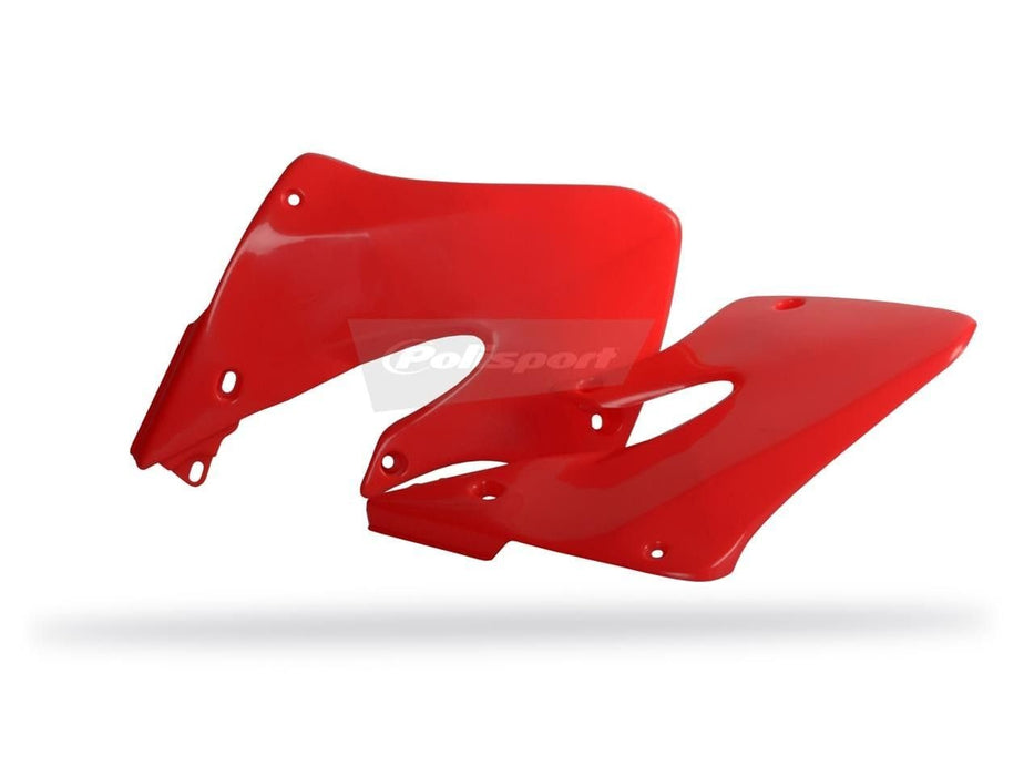 Polisport Radiator Shroud Set (FLO RED) For 97-99 HONDA CR250