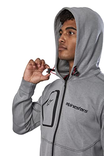 Alpinestars Convex Mens Zip Up Hoody Gray MD