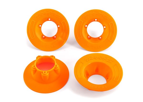 Traxxas 9569T - Wheel Covers Orange