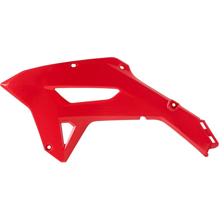 Polisport Radiator Shroud Set (RED) For 21-22 HONDA CRF450RX