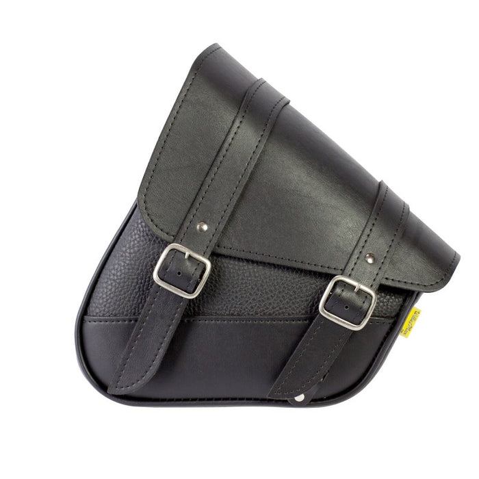 Willie & Max 59776-00 Synthetic Leather Swing Arm Bag for Harley-Davidson Softail