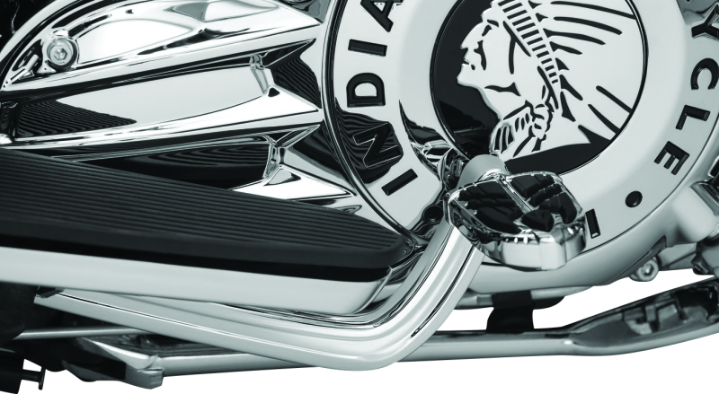 Kuryakyn 5649 Motorcycle Foot Control Component: Heel Shift Lever for 2014-19 Indian Motorcycles, Chrome