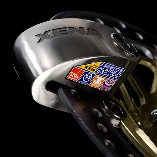 Xena XX14 304 Stainless Steel Motorcycle Disc Lock Alarm