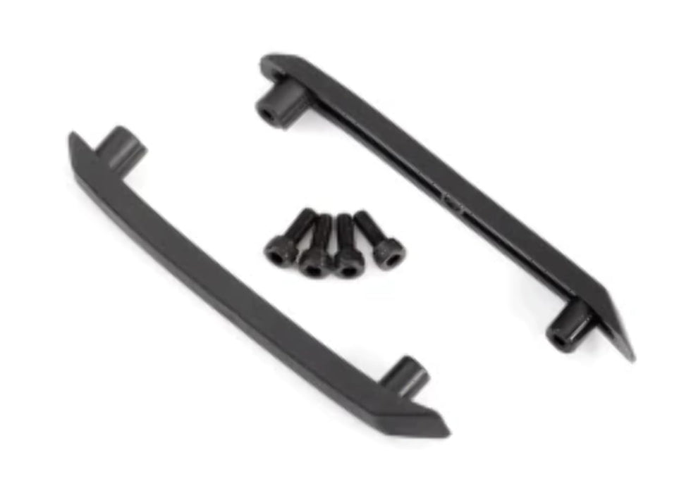 Traxxas 9017 Skid Plate roof (Body) (Black) (Left & Right)/ 3x8mm CS (4)