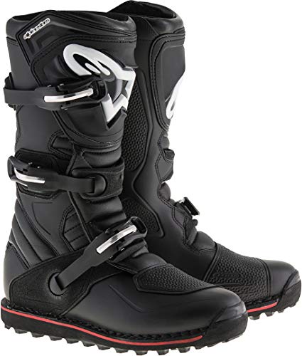 Alpinestars Unisex-Adult Tech-T Boots (White/Black, Size 5)